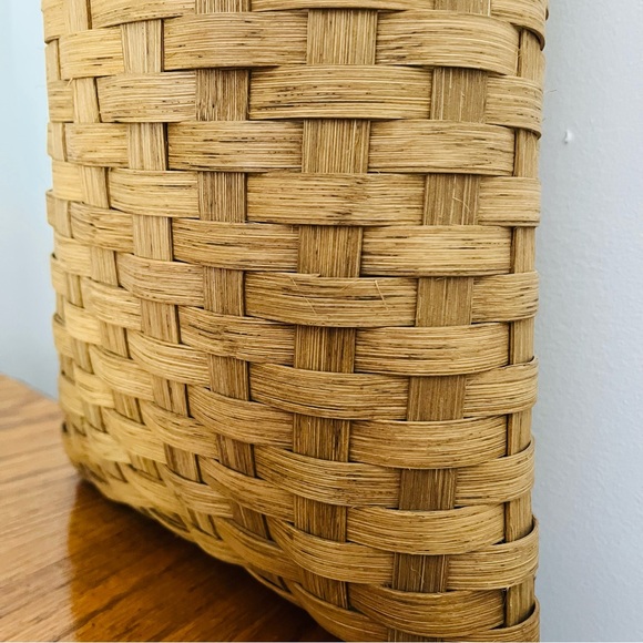 Vintage hanging Basket Primitive Basket Country Cottage Decor door basket - Picture 5 of 13